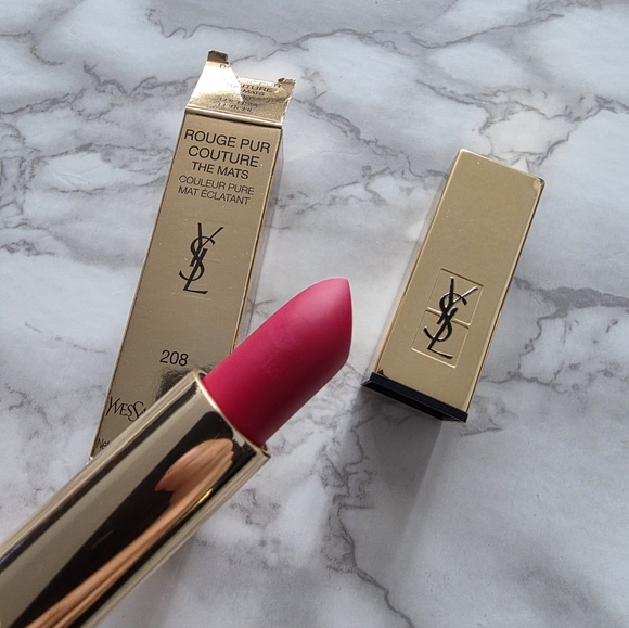 Yves Saint Laurent Other - NEW Yves Saint Laurent Rouge Pur Couture The Mats Lipstick — Shade 208